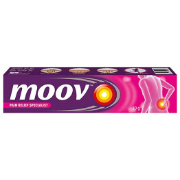 Moov Fast Pain Relief Cream - 30g  Suitable for Back Pain, Muscle Pain, Joint Pain, Knee Pain